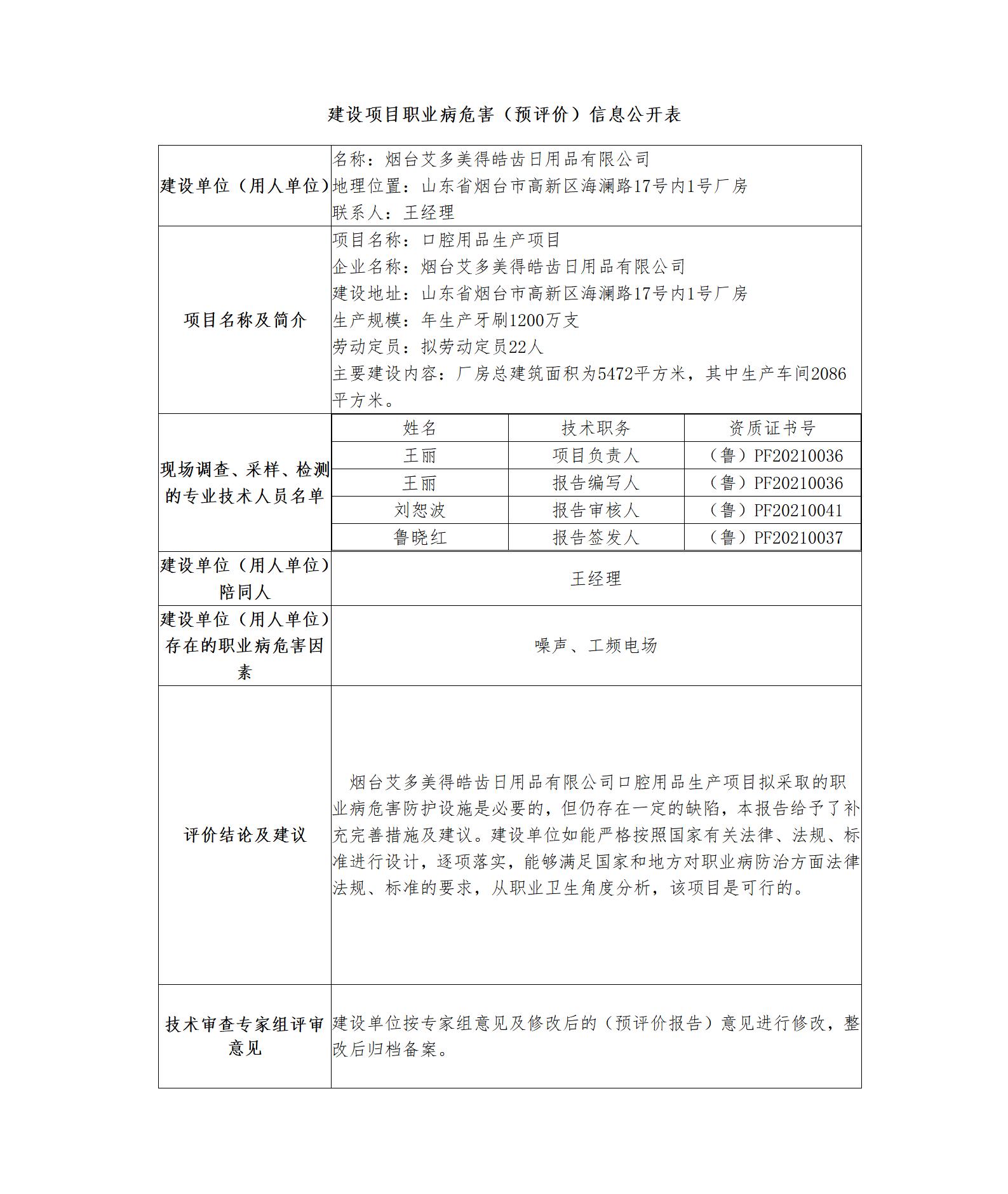 建設(shè)項目職業(yè)病危害（預(yù)評價）信息公開表_01.jpg
